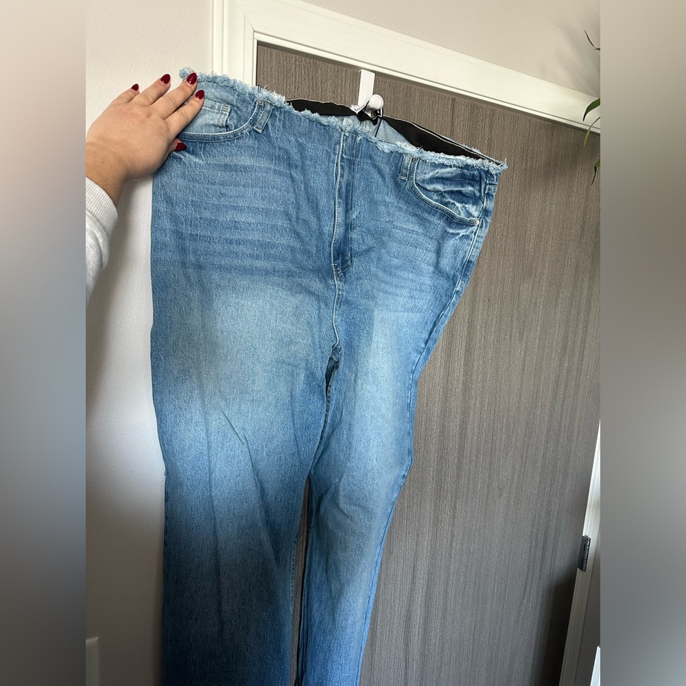 Plus size denim